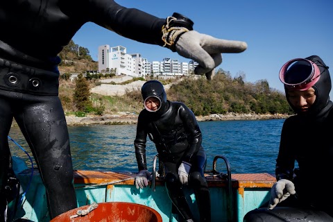 For South Korea's youngest 'sea women', warming seas mean smaller catches