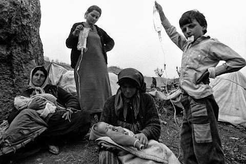 Kurds fleeing conflict