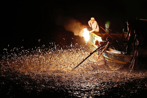 Fishing with fire