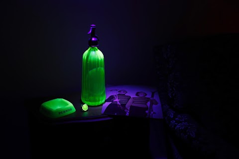 Collect vintage uranium glass for that peaceful glow