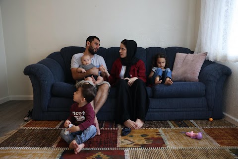 A year of struggle as an Afghan family builds a new life in California