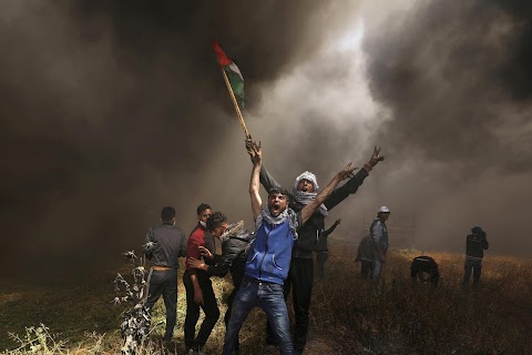 As smoke clears, capturing the Israeli-Palestinian conflict