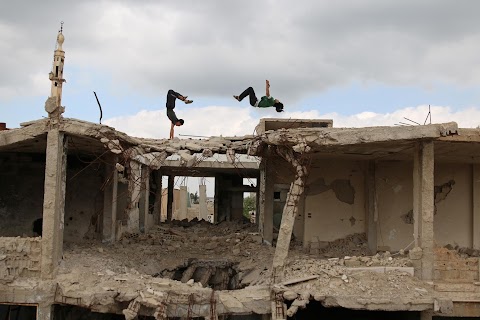 Syrian youth find freedom in Parkour