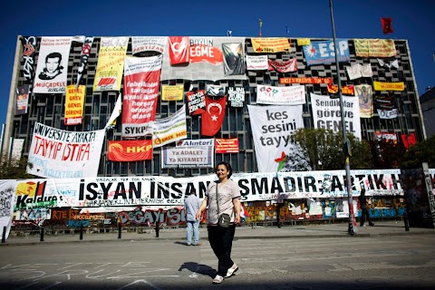 Taksim: one woman's protest