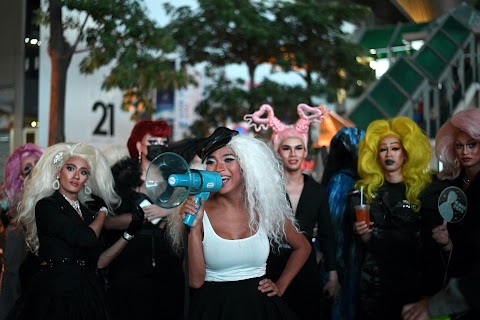 Meet the Thai “Drag Race” star marching  for democracy and equality