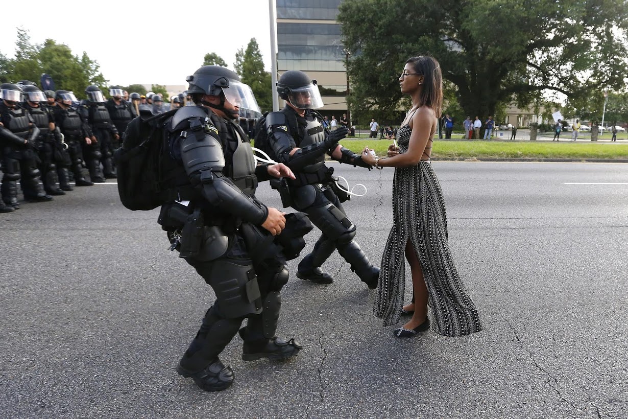 Image: Taking a Stand in Baton Rouge by Jonathan Bachman, Reuters