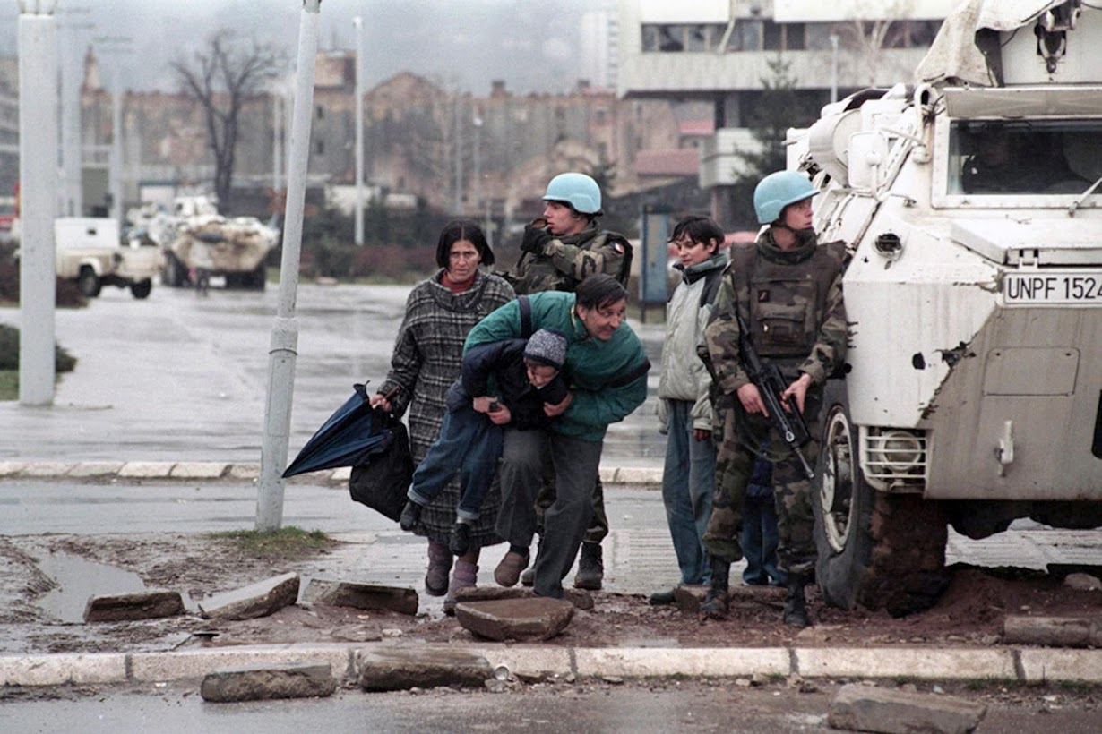 1993. SARAJEVO, Bosnia and Herzegovina. 