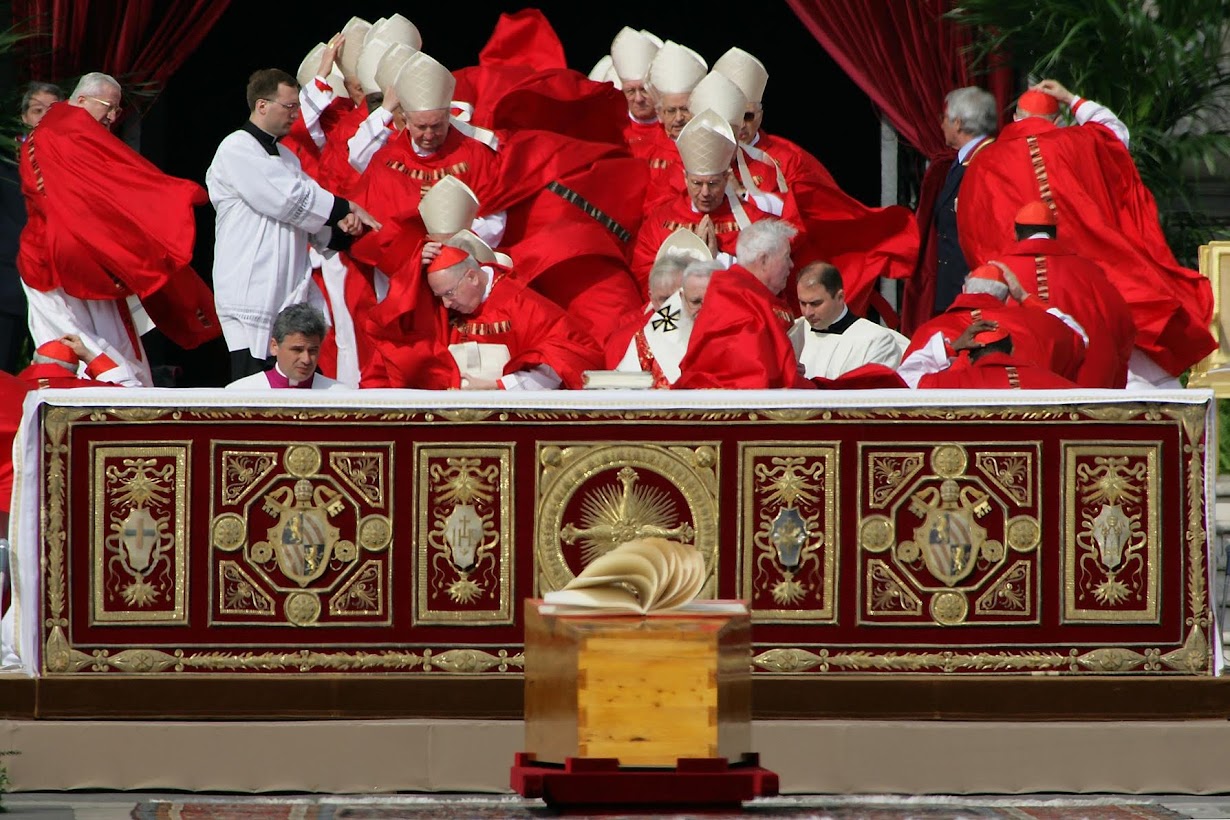Траурная месса. Папа Пий II И Кардинал Капрара. Ватикан экскурсия.